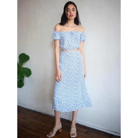 Reformation Dresses & Skirts - NWT 💙 Reformation Alt Two-Piece Azzurro